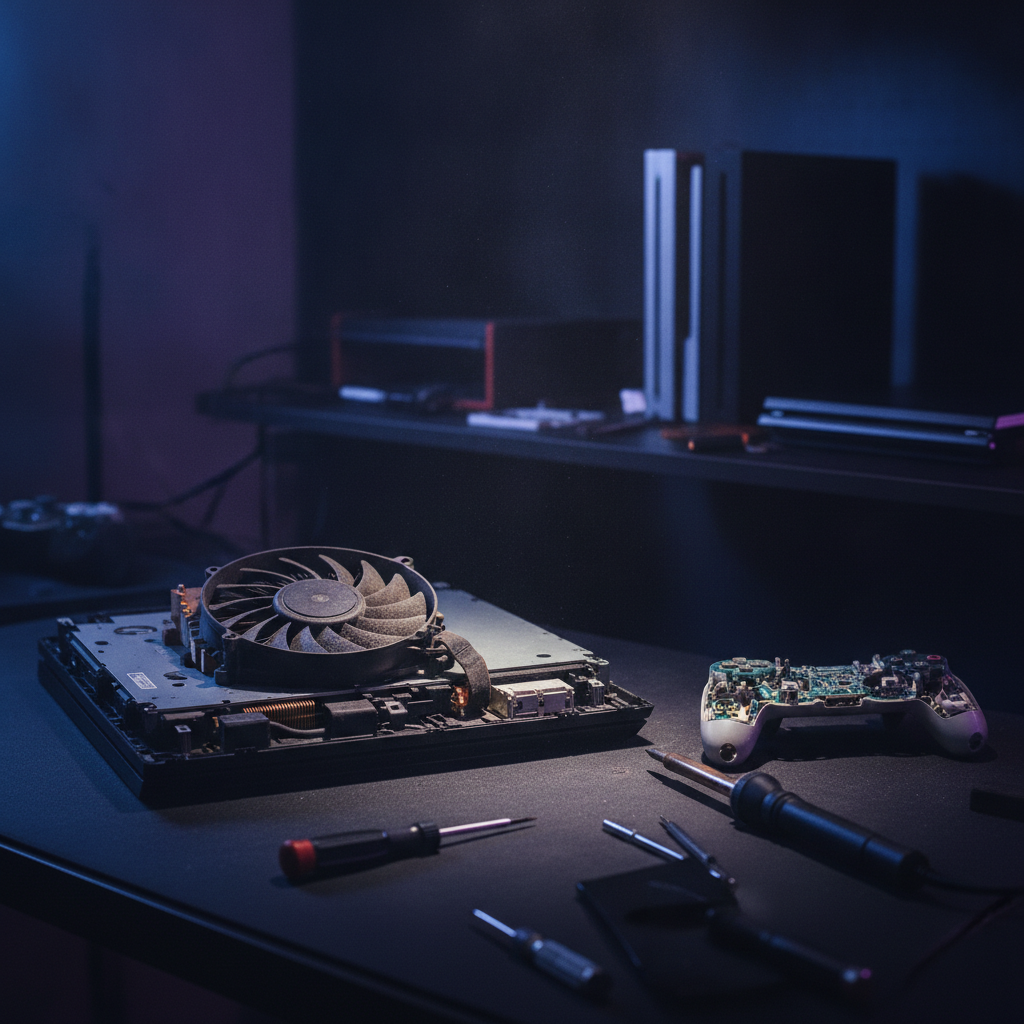 PS4 Fan Tamiri: Neden Gerekli, Belirtileri ve Profesyonel Çözümleri
